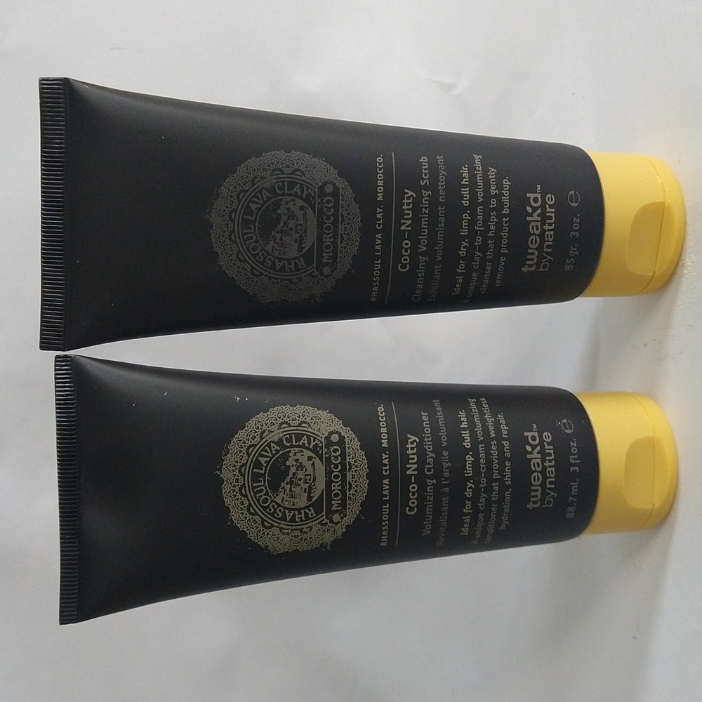 Tweak'd by Nature Coco Nutty Cleansing Volumizing Scrub x 2